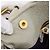 Miu Miu Tote Bag Vitellolux Gray Gold Auth 206009V Braun Golden - Ansicht 10