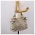 Miu Miu Tote Bag Vitellolux Gray Gold Auth 206009V Braun Golden - Ansicht 24