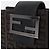 Funda de agenda FENDI Zucchino Canvas Navy Silver Auth bs37215 Plata Azul marino - vista 18
