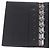 Funda de agenda FENDI Zucchino Canvas Navy Silver Auth bs37215 Plata Azul marino - vista 22