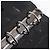 Funda de agenda FENDI Zucchino Canvas Navy Silver Auth bs37215 Plata Azul marino - vista 26