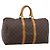 LOUIS VUITTON Monogram Keepall 45 Boston Bag M41428 LV Auth bs37277 Monogramme