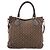 LOUIS VUITTON Monogram Mini Lin Buzasu Anjoul Bag 2way Ebene M95617 Auth ep16190 Marrone Damier ebene - vista 13