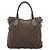 LOUIS VUITTON Monogram Mini Lin Buzasu Anjoul Bag 2way Ebene M95617 Auth ep16190 Marrone Damier ebene - vista 2