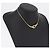 GIVENCHY Halskette Metal Gold Tone Auth ka6381 - Ansicht 12