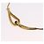 GIVENCHY Halskette Metal Gold Tone Auth ka6381 - Ansicht 8