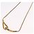GIVENCHY Halskette Metal Gold Tone Auth ka6381 - Ansicht 9