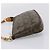 LOUIS VUITTON Monogram Graffiti Pochette Pouch Khaki M92191 LV Auth 206399A Caqui Monograma - vista 3
