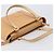 Borsa a mano BURBERRY in pelle Beige Gold Auth 206131A D'oro - vista 6