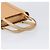 Borsa a mano BURBERRY in pelle Beige Gold Auth 206131A D'oro - vista 7