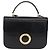 Céline Bolsa de mão CELINE em couro 2way Preta Tom Dourado Auth mr2993 Preto - vista 13