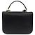 Céline Bolsa de mão CELINE em couro 2way Preta Tom Dourado Auth mr2993 Preto - vista 2