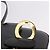 Céline Bolsa de mão CELINE em couro 2way Preta Tom Dourado Auth mr2993 Preto - vista 23
