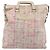 Bolsa de mão CHANEL Canvas 2way Rosa Prata CC Auth bs37241 - vista 13
