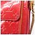 LOUIS VUITTON Monogram Vernis Motto Accessory Pouch Red M91137 LV Auth bs37359 Rosso - vista 22