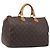 LOUIS VUITTON Monogram Speedy 30 Hand Bag M41526 LV Auth 204292 Monogramm