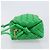 BOTTEGA VENETA INTRECCIATO Mini Barakito Shoulder Bag Leather Green Auth mr3028V Verde - vista 4