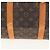LOUIS VUITTON Monogram Keepall 50 Boston Bag M41426 LV Auth 204399A Monogramme - vue 3