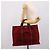 Hermès HERMES Fourre Tout MM Handtasche Canvas Rot Silber Auth gh2382 - Ansicht 21