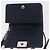 Borsa a tracolla CHANEL Boy Chanel Matelassé con catena in tela blu navy e argento Auth 206385A - vista 23