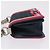 Borsa a tracolla CHANEL Boy Chanel Matelassé con catena in tela blu navy e argento Auth 206385A - vista 6