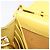 Miu Miu Portafoglio a Catena Borsa a Tracolla Pelle Yellow Gold Auth 204839A D'oro Giallo - vista 12