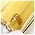 Miu Miu Portafoglio a Catena Borsa a Tracolla Pelle Yellow Gold Auth 204839A D'oro Giallo - vista 23