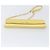 Miu Miu Portafoglio a Catena Borsa a Tracolla Pelle Yellow Gold Auth 204839A D'oro Giallo - vista 5