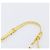 Miu Miu Portafoglio a Catena Borsa a Tracolla Pelle Yellow Gold Auth 204839A D'oro Giallo - vista 8