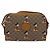 Borsa GUCCI Micro GG Supreme Collaborazione Disney PVC Outlet 602536 Auth 204739M Beige D'oro - vista 13