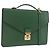 LOUIS VUITTON Epi Serviette Conseiller Briefcase Green M54424 LV Auth 203837 Verde
