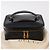 Borsa Vanity GUCCI Bamboo Beauty Case Vernice Nero 032 200159 0150 Auth mr2924 - vista 12