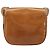 Edge Céline Bolso de hombro CELINE de cuero marrón dorado Auth ep15959 Castaño - vista 2