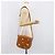 Edge Céline Bolso de hombro CELINE de cuero marrón dorado Auth ep15959 Castaño - vista 28