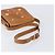 Edge Céline Bolso de hombro CELINE de cuero marrón dorado Auth ep15959 Castaño - vista 7