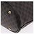 Céline Sac cabas CELINE Macadam Canvas PVC Cuir Noir Or Auth 206040V Doré - vue 19