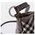 BURBERRY Nova Check Schultertasche Canvas Gray Silver Auth mr3014 Braun Silber - Ansicht 9