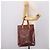 Bolsa de mão LOUIS VUITTON Monogram Vernis Reade MM Purple M91087 LV Auth BA16172 Roxo - vista 24