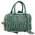 Sac à main Miu Miu Matelassé Arkady en cuir 2 voies Vert Or Auth 204302SAM Doré