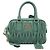 Sac à main Miu Miu Matelassé Arkady en cuir 2 voies Vert Or Auth 204302SAM Doré - vue 13