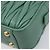 Sac à main Miu Miu Matelassé Arkady en cuir 2 voies Vert Or Auth 204302SAM Doré - vue 18