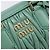 Sac à main Miu Miu Matelassé Arkady en cuir 2 voies Vert Or Auth 204302SAM Doré - vue 22