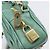 Sac à main Miu Miu Matelassé Arkady en cuir 2 voies Vert Or Auth 204302SAM Doré - vue 23