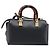 Sac à main FENDI By The Way Mini en cuir 2 voies Noir Doré 8BS067 Auth 204865V - vue 2