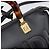 Sac à main FENDI By The Way Mini en cuir 2 voies Noir Doré 8BS067 Auth 204865V - vue 20