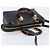 Sac à main FENDI By The Way Mini en cuir 2 voies Noir Doré 8BS067 Auth 204865V - vue 6