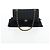 Borsa CHANEL Double Flap Chain Matelasse Pelle Caviar Nero Oro CC Auth am12621SM D'oro - vista 12