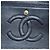 Borsa CHANEL Double Flap Chain Matelasse Pelle Caviar Nero Oro CC Auth am12621SM D'oro - vista 24