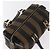 Pequin Borsa FENDI Pecan Mini Boston Bag Canvas 2way Brown Gold Tone Auth mr3030A Marrone - vista 6