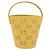 Borsa a mano GUCCI Rubber Yellow 723051 Auth 206393M Giallo